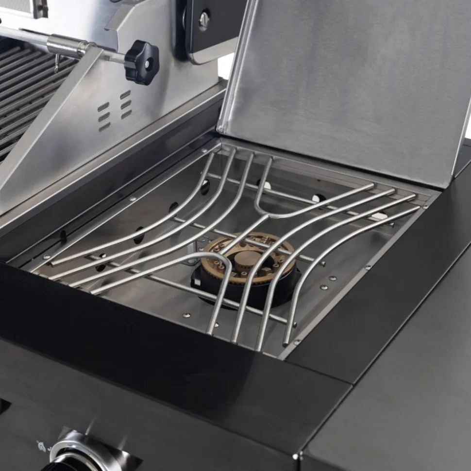 Rostfri gasolgrill/utekök | Varmluftsfunktion | New Orleans Blackline