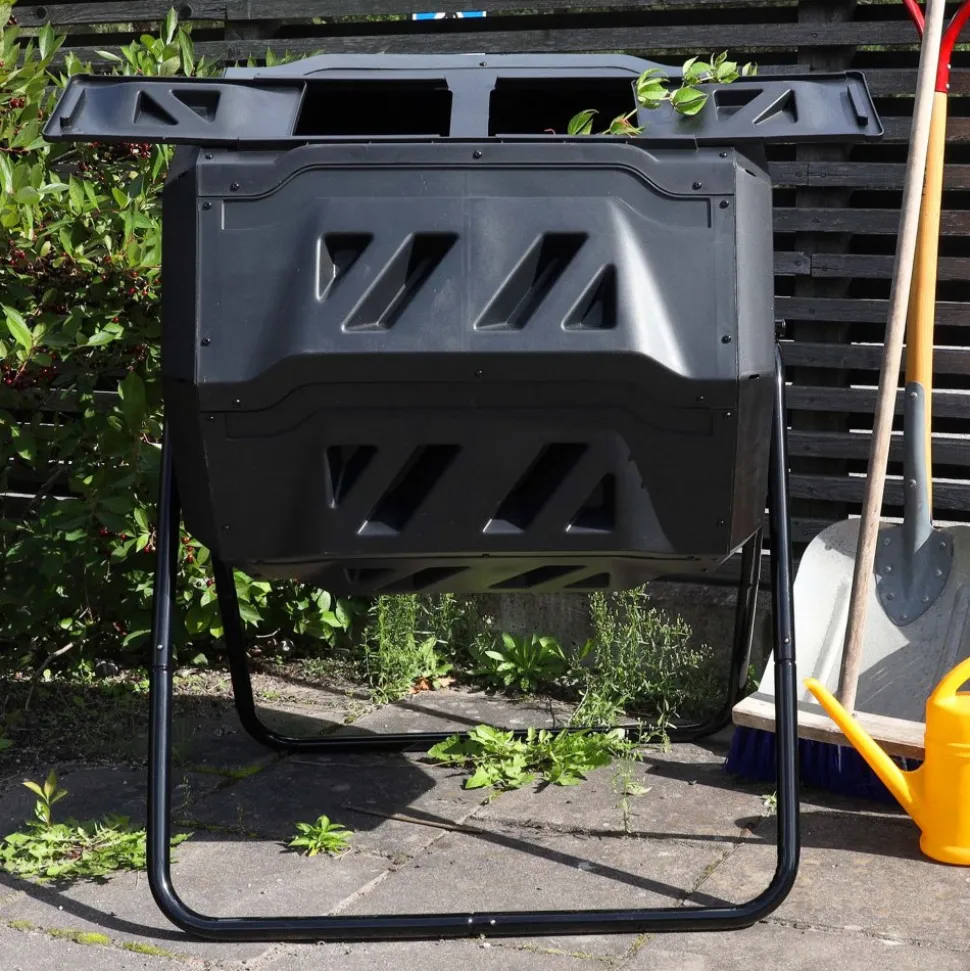 Roterande varmkompost / komposttrumma 160 liter