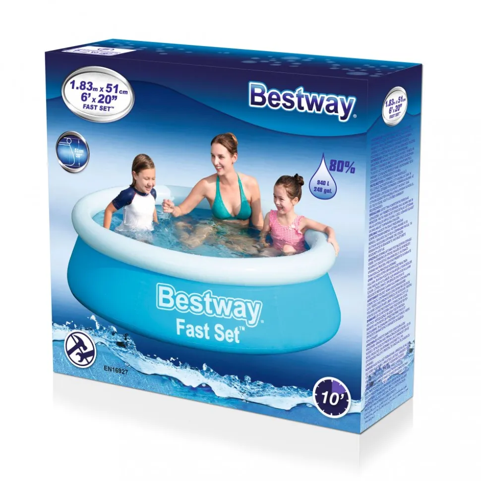 Rund Fast Set Pool 1,83 m| Bestway (57392)