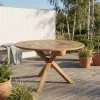Runt Matbord i teak | 150 cm Diameter | Solö
