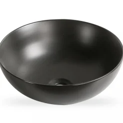 Skålformat handfat 40cm | Mattsvart yta | Lyxig design