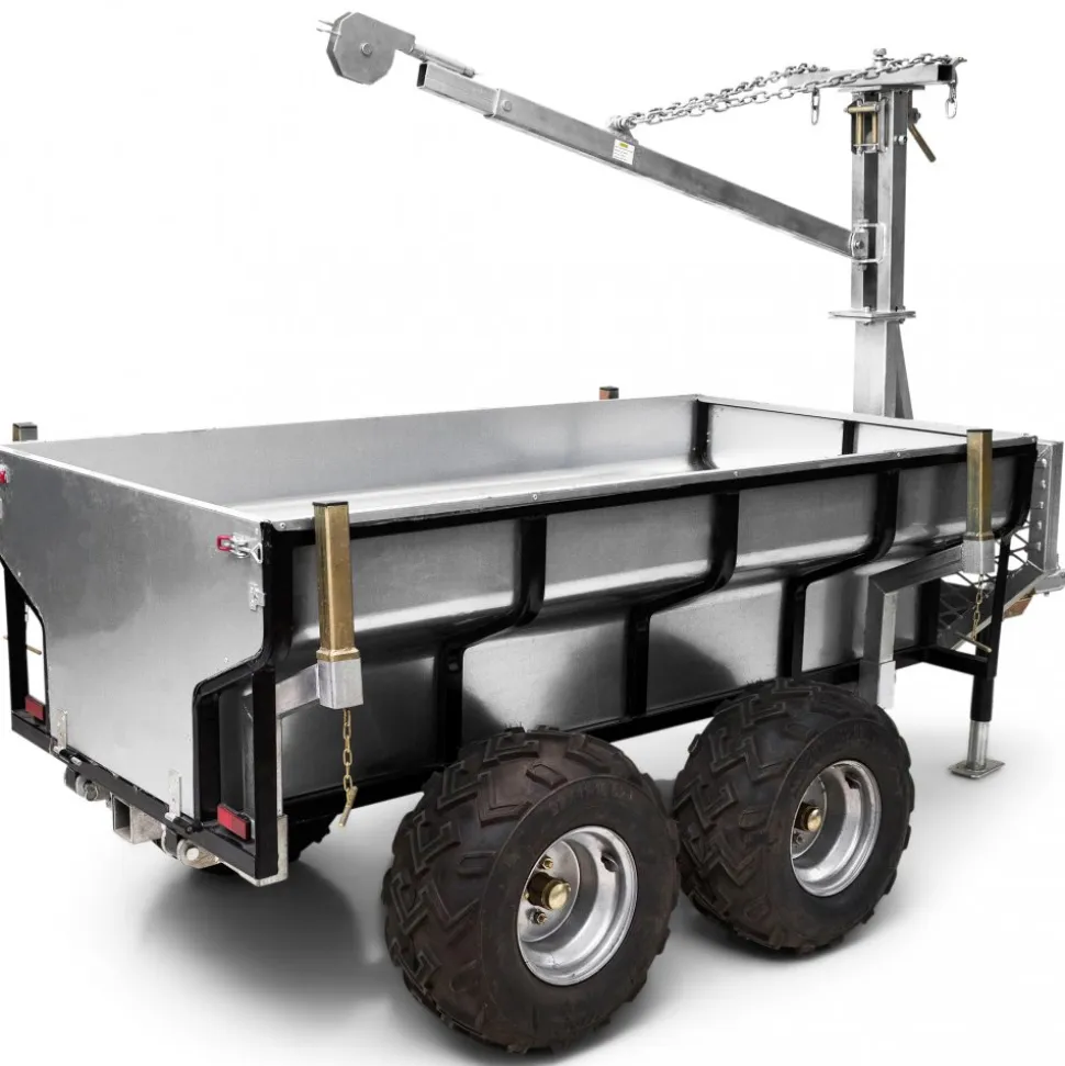 Skogs- och timmervagn ATV | 1420 kg lastkapacitet