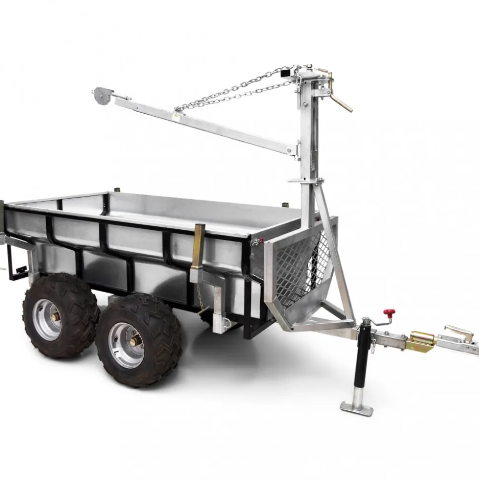 Skogs- och timmervagn ATV | 1420 kg lastkapacitet