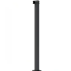 Slutstolpe 50x50x1070 mm | slät design | Linius