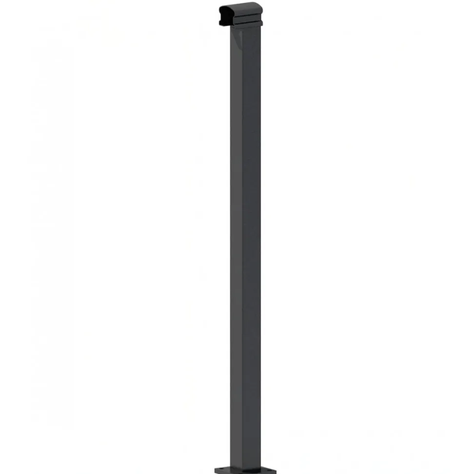 Slutstolpe 50x50x1070 mm | slät design | Linius