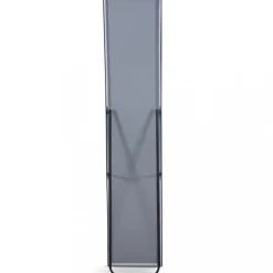 Smal helkroppsspegel 35x170 cm | Golvstående | Svart ram
