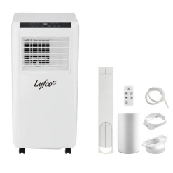 Smidig portabel AC | LED-display | Kyler upp till ca 25 m² | 7000 BTU