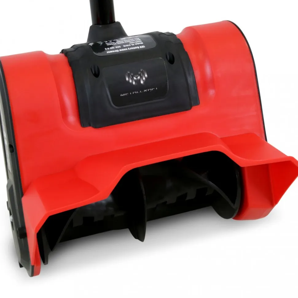 Snöslunga 25cm arbetsbredd| batterier ingår | Metalcraft