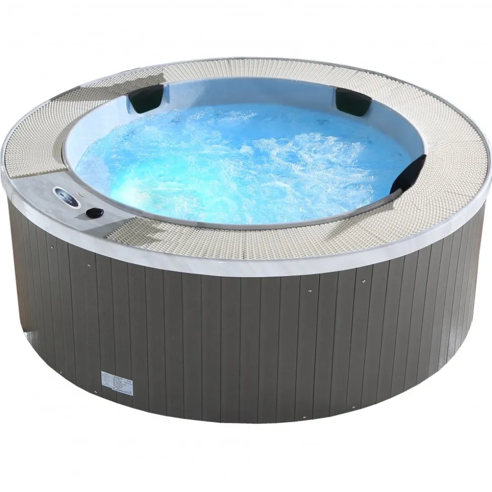 Spabad Galaxy | Ø220cm runt utespa | 21 jets massage | Balboa® styrsystem & Lucite® akryl