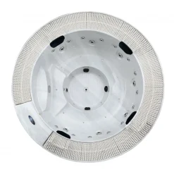Spabad Galaxy | Ø220cm runt utespa | 21 jets massage | Balboa® styrsystem & Lucite® akryl