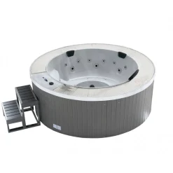 Spabad Galaxy | Ø220cm runt utespa | 21 jets massage | Balboa® styrsystem & Lucite® akryl