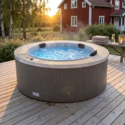 Spabad Galaxy | Ø220cm runt utespa | 21 jets massage | Balboa® styrsystem & Lucite® akryl