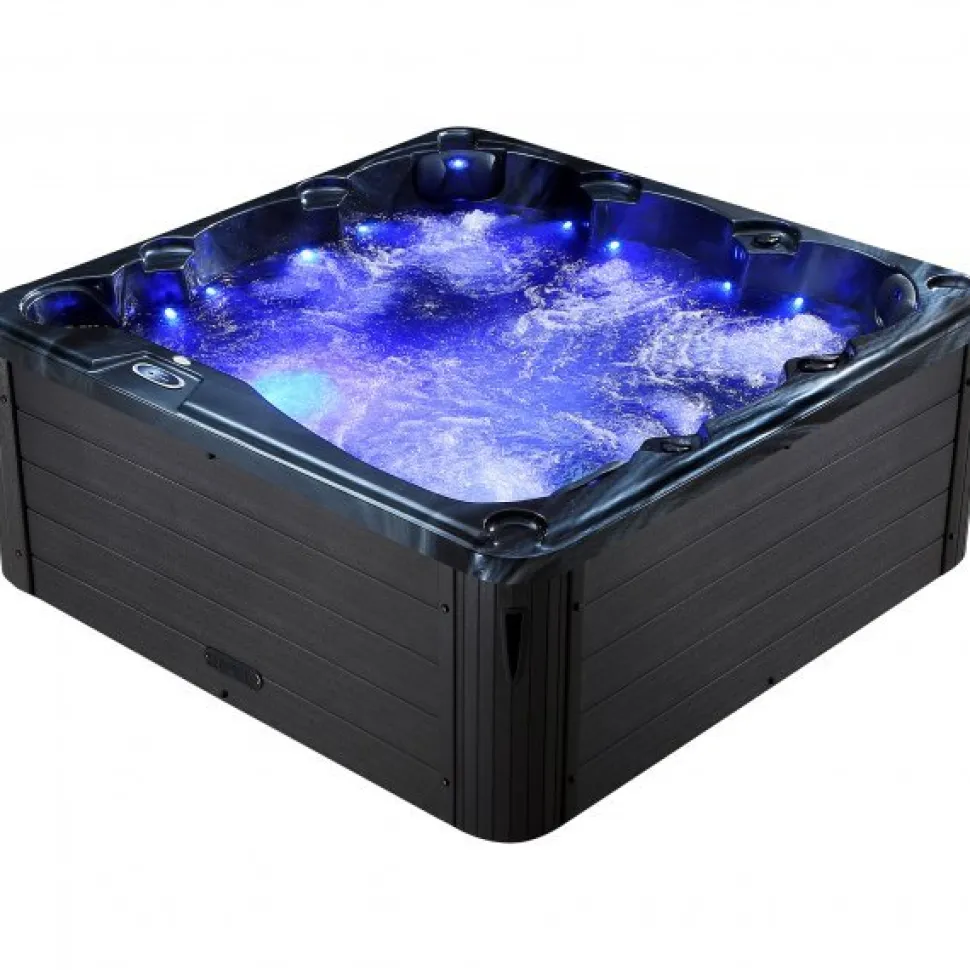 Spabad Poseidon Blackline 56 personer | Lucite® akryl, Gecko® cirkulationspump & Balboa® system | 2026