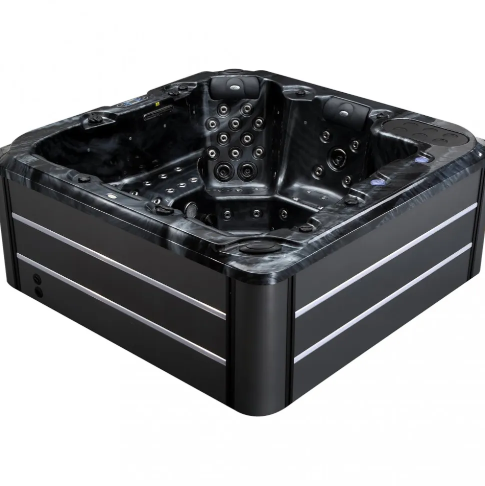 Spabad Vivid Dreams WiFi - 5-6 personer | Black edition | Lyfco