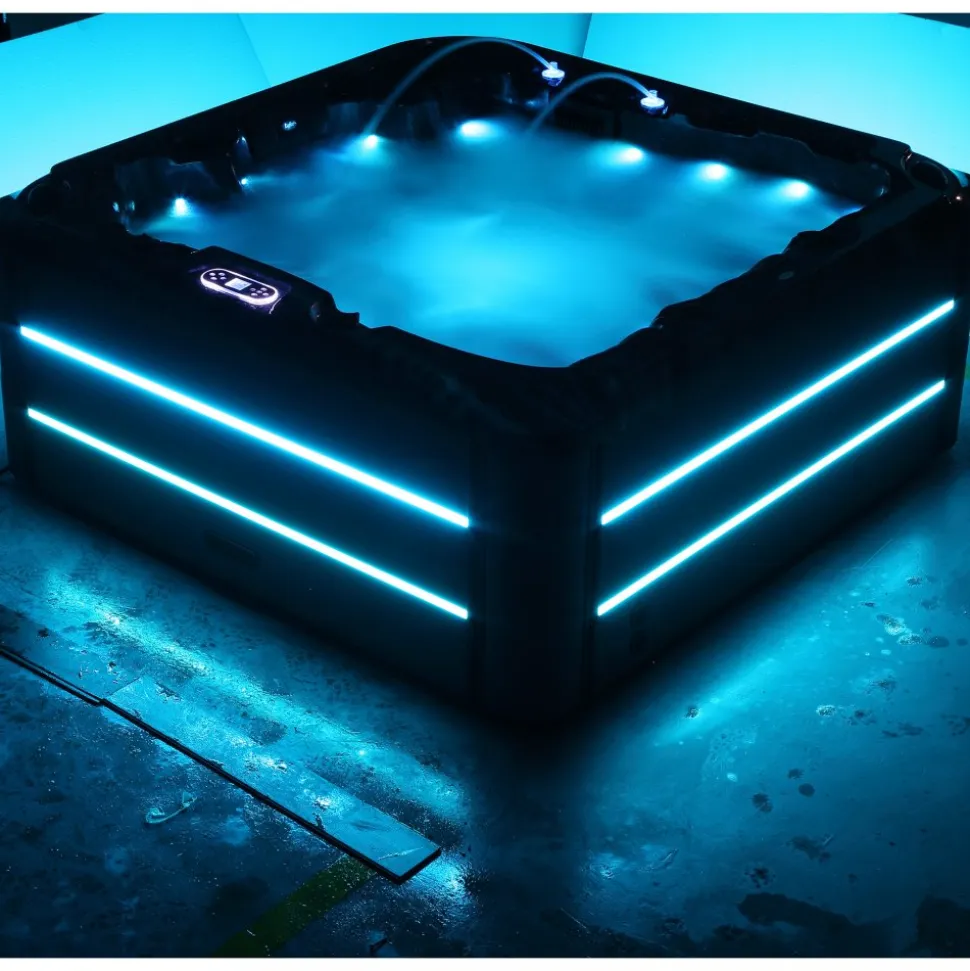 Spabad Vivid Dreams WiFi - 5-6 personer | Black edition | Lyfco