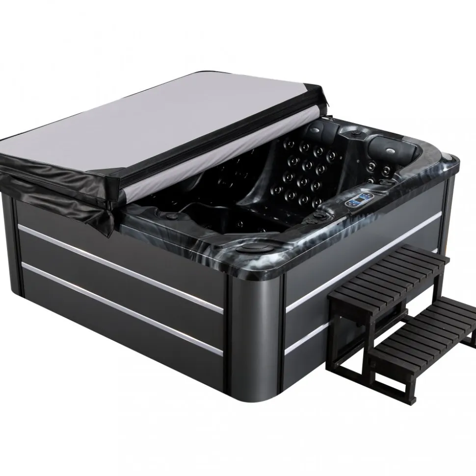 Spabad Vivid Dreams WiFi - 5-6 personer | Black edition | Lyfco