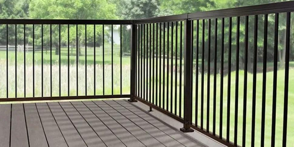 Stolpe 90 grader | 50x50mm | Slät design | Linius