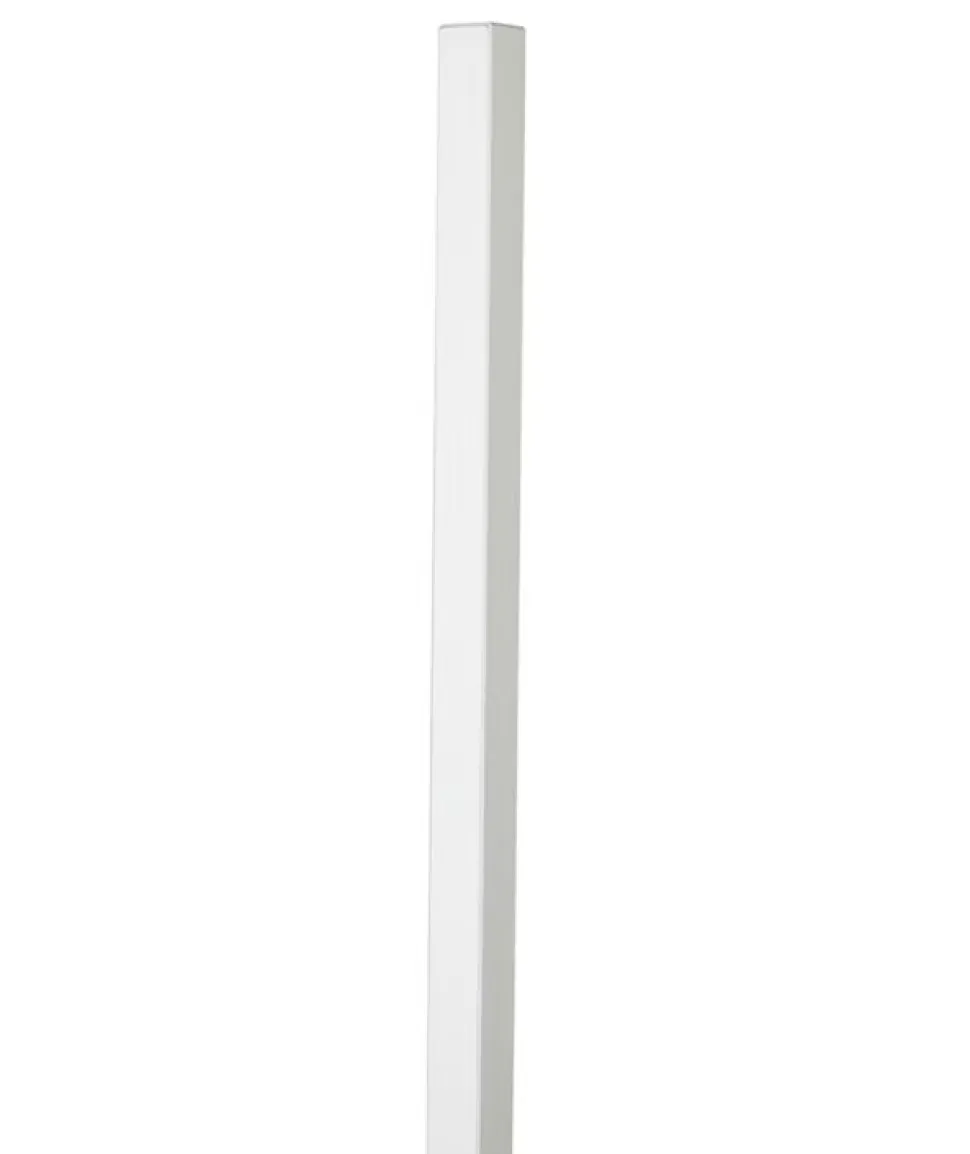 Stolpe till Magnus trästaket 200x100cm | Vit