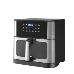 Stor Airfryer 10L | Genomskinligt fönster | 10 Förinställda Program | Lyfco
