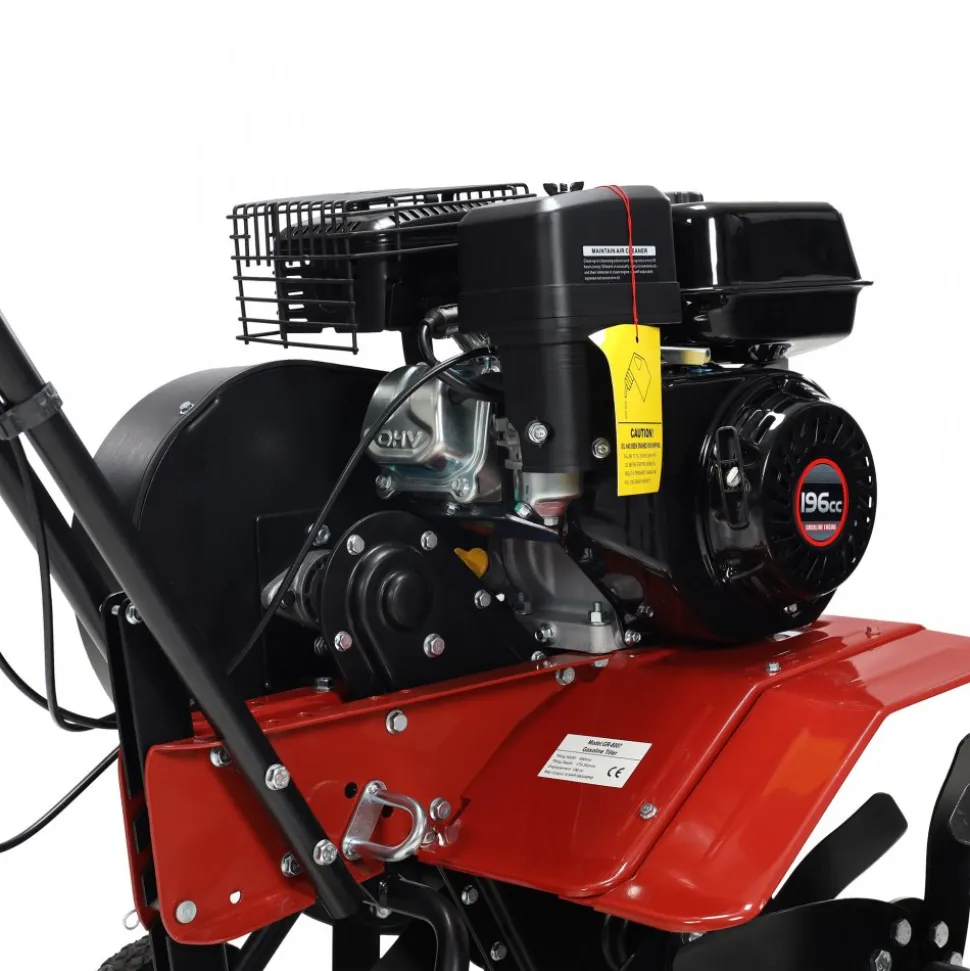 Stor jordfräs 6.5hk | 196cc Loncinmotor