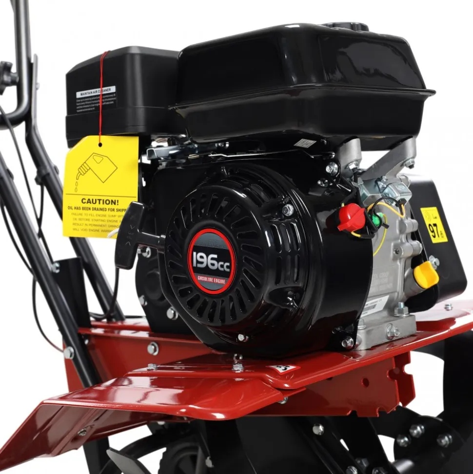 Stor jordfräs 6.5hk | 196cc Loncinmotor