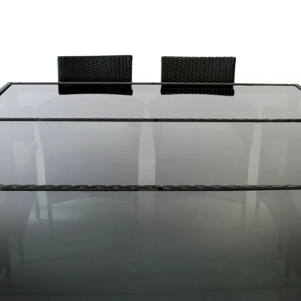 Stor matgrupp utemöbler 220x160cm | 10 stolar | Lyfco Särö