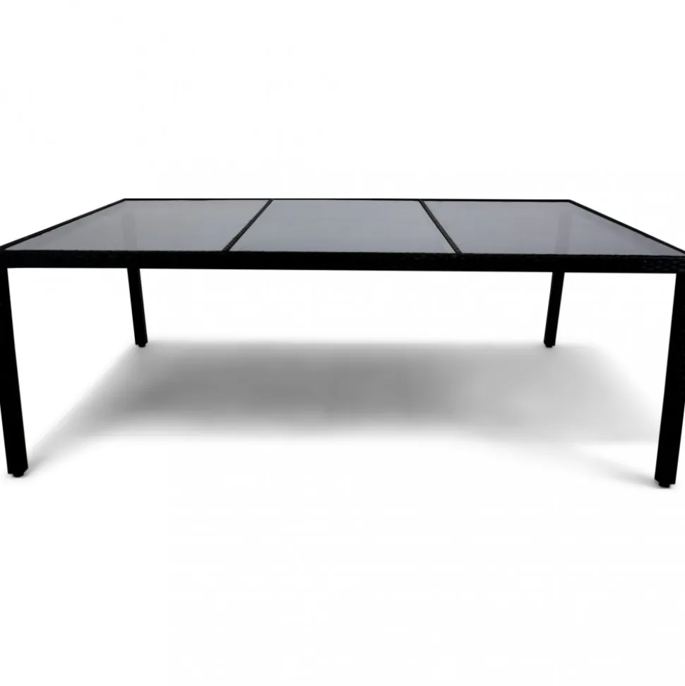 Stor matgrupp utemöbler 220x160cm | 10 stolar | Lyfco Särö