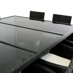 Stor matgrupp utemöbler 220x160cm | 10 stolar | Lyfco Särö