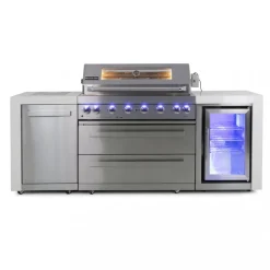 Stor rostfri gasolgrill/utekök | Austin