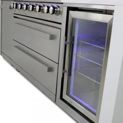 Stor rostfri gasolgrill/utekök | Austin