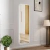 Stor spegel 170x50 cm | Justerbar LED-belysning med dimmer | Katarina