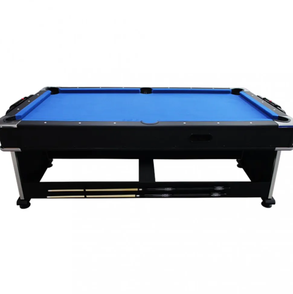 Stort multi spelbord 4-i-1 | Med matbordsskiva | 203 x 111cm
