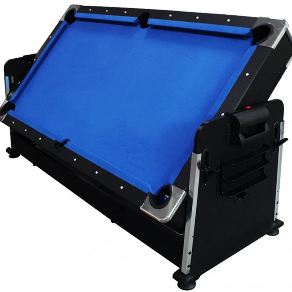 Stort multi spelbord 4-i-1 | Med matbordsskiva | 203 x 111cm