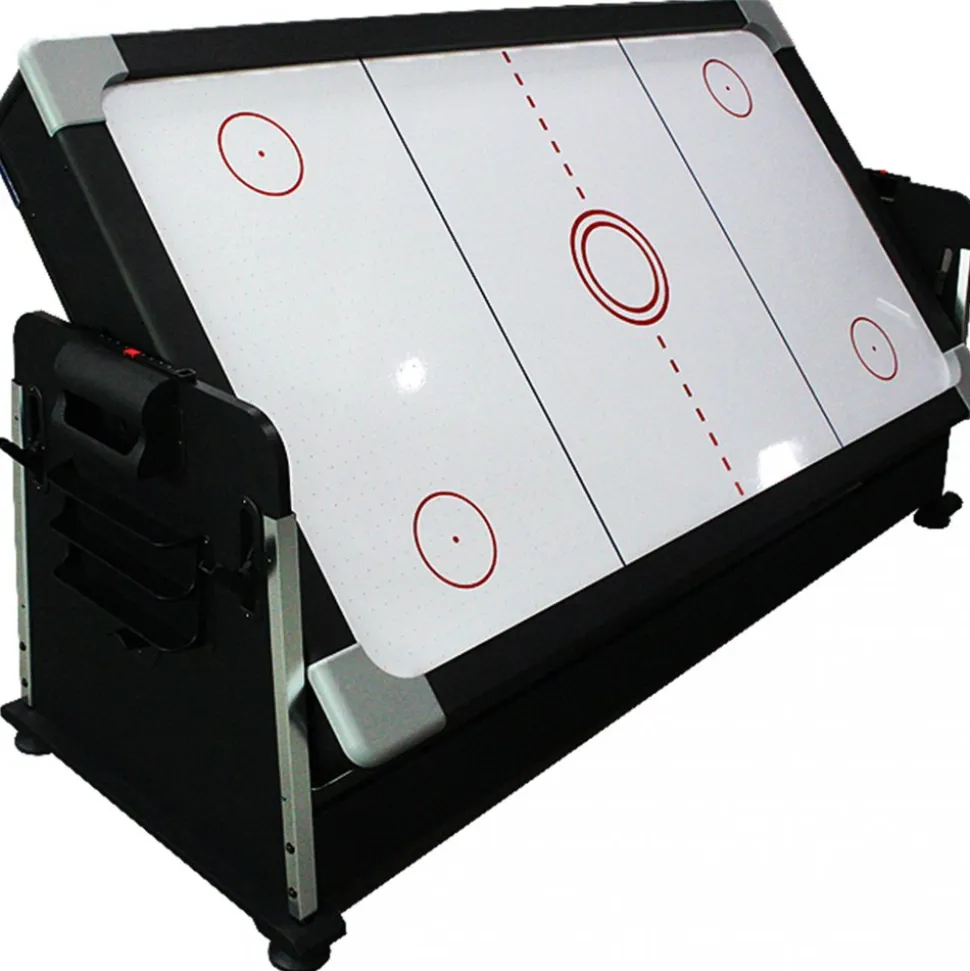 Stort multi spelbord 4-i-1 | Med matbordsskiva | 203 x 111cm