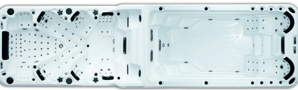 Swimspa Infinity | Simspa med massage & simjets | Balboa® styrsystem & Aristech® akryl