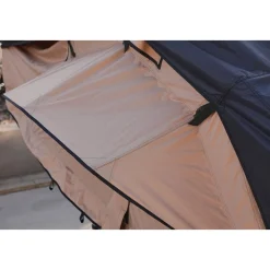 Taktält Softshell 240×160 cm | 10 000 mm vattentätt | Madrass & stege ingår | Trekkrunner