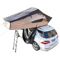 Taktält Softshell 240x140 cm | Vattentätt 10 000 mm | Madrass & stege ingår | Trekkrunner