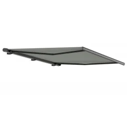 Terrassmarkis helkassett 4x3m | Motor & fjärrkontroll | Ljus grå