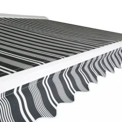 Terrassmarkis 3x2,5m | Elektrisk motor & fjärrkontroll | Metalcraft