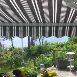 Terrassmarkis 3x2,5m | Elektrisk motor & fjärrkontroll | Metalcraft