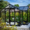 Tillbyggnad till T-format glasväxthus | 4 mm säkerhetsglas