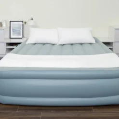 Tjock uppblåsbar dubbelsäng med APP-styrning - Bestway Tritech Queen Airbed