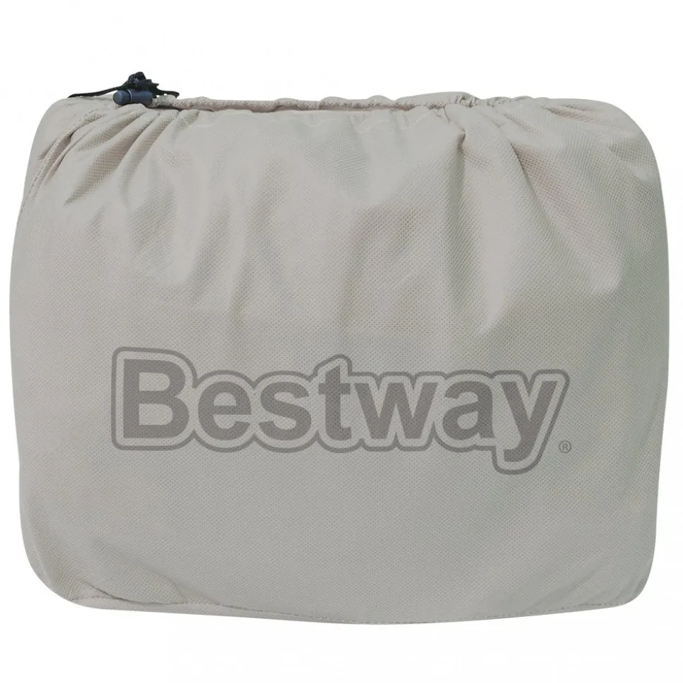 Tjock uppblåsbar dubbelsäng med APP-styrning - Bestway Tritech Queen Airbed