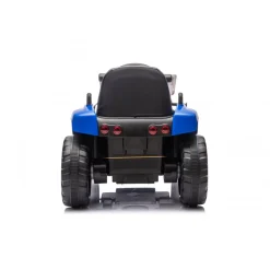 Traktor Elbil för Barn | Pedal | 12V7AHx1 & 35Wx2 | Blå