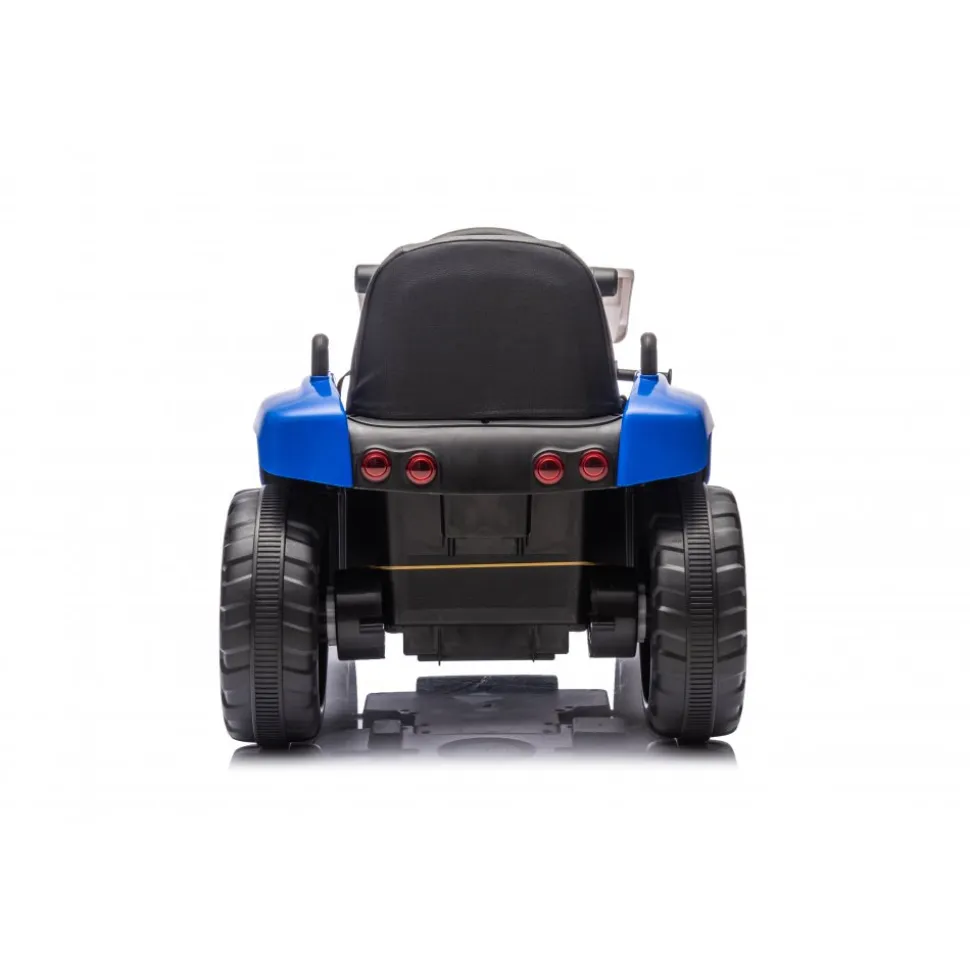 Traktor Elbil för Barn | Pedal | 12V7AHx1 & 35Wx2 | Blå
