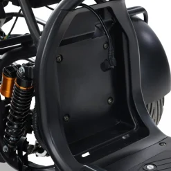 Trehjulig fatscooter 2000W | LG litiumbatteri | Mopedklass 1