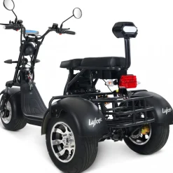 Trehjulig fatscooter 2000W | LG litiumbatteri | Mopedklass 1