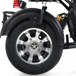 Trehjulig fatscooter 2000W | LG litiumbatteri | Mopedklass 1