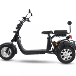 Trehjulig fatscooter 2000W | LG litiumbatteri | Mopedklass 1
