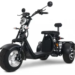 Trehjulig fatscooter 2000W | LG litiumbatteri | Mopedklass 1
